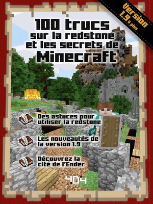 cover image of 100 trucs sur la redstone et les secrets de Minecraft